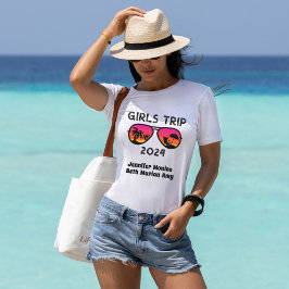 Girl's Trip 2024カスタマイズ可能な色と文字 Tシャツ