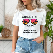 Girl's Trip 2024カスタマイズ可能な色と文字 Tシャツ