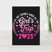 Girls Trip 2025 Apparently Are Rrouble When We Are カード (正面)