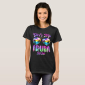 Girls Trip Aruba 2026 Summer Beach Weekend Tシャツ (正面フル)