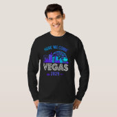 Girls Trip Las Vegas 2025 Birthday Squad Family He Tシャツ (正面フル)