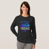 Girls Trip Las Vegas 2025 Birthday Squad Family He Tシャツ (正面フル)