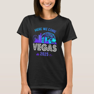 Girls Trip Las Vegas 2025 Birthday Squad Family He Tシャツ