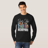 Girls Trip Memphis Melanin Bestie & Best Friends Tシャツ (正面フル)