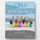 "Girls Trip" Movie Poster Award Plaque フォトプラーク (正面)