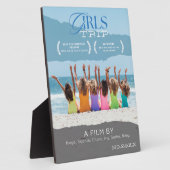 "Girls Trip" Movie Poster Award Plaque フォトプラーク (側面)