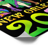 Girls Trip New Orleans 2026 Mardi Gras Day Squad T ポスター (角)