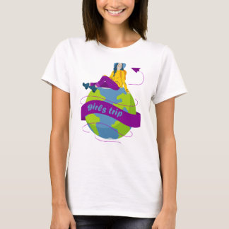 Girls trip shirt for women girl vacation weekend  tシャツ