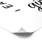 Girls trip surf surfing east coast aesthetic white ポスター (コーナー)