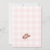 Girl's Two Dozen Roses Western Birthday 招待状 (裏面)