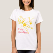 Girls Vacation Tシャツ (正面)
