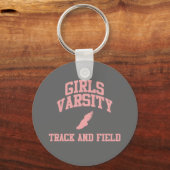 Girls Varsity Track and Field キーホルダー (正面)