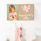 Girls Womens Birthday Wall Decoration Custom Made 横断幕 (インサイチュ)