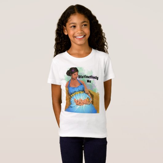 Girls'Distinctive Me Tシャツ (正面フル)