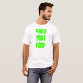 GIRLSDONTのウンチ Tシャツ (正面フル)