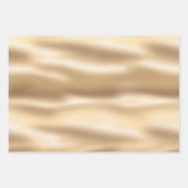 Girly Blush Pink Gold Glam Leopard Animal Birthday ラッピングペーパーシート (正面3)