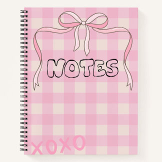Girly Bow Notebook ノートブック