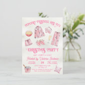 Girly Christmas Pajama Party 招待状 (スタンド正面)