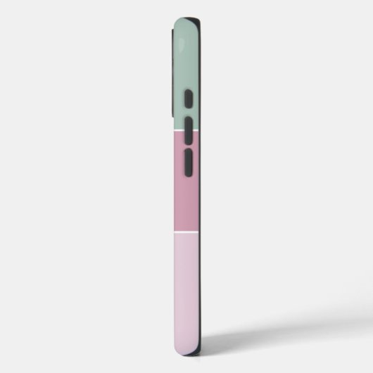 Girly Colorblock Personalized  Case-Mate iPhoneケース (裏面 / 左)