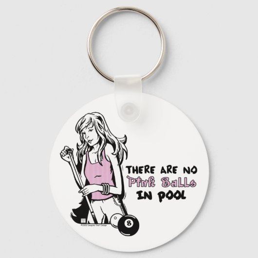 Girly Cue キーホルダー (正面)