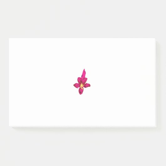 Girly Design, Light Gold, Purplish Red ポストイット (正面)