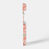 Girly Football Bow Pattern Phone Case iPhoneケース (左側面)