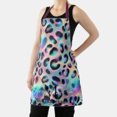Girly Glam Opal Leopard Print All-Over Print Apron エプロン (インサイチュ)