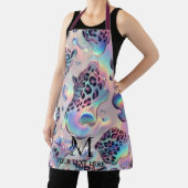 Girly Glam Opal Leopard Print All-Over Print Apron エプロン (インサイチュ)