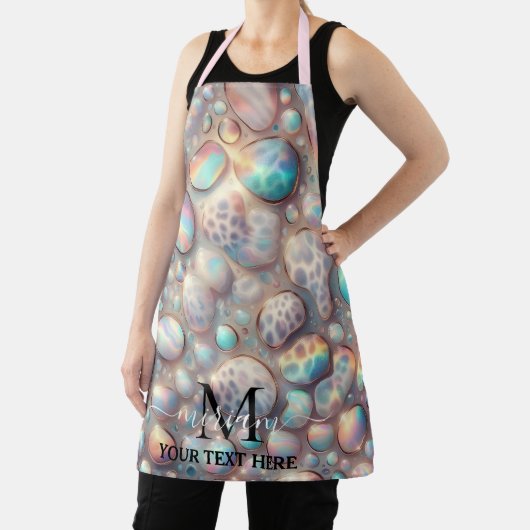 Girly Glam Opal Leopard Print All-Over Print Apron エプロン (インサイチュ)