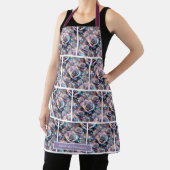 Girly Iridescent Roses and Glitter Drips Apron エプロン (インサイチュ)