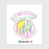 Girly Limoncello– La Dolce Vita Pink シール (シート)
