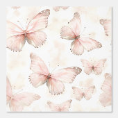 Girly Pink Butterflies 壁紙 (正面)