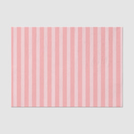 Girly Pink Stripes Birthday 薄葉紙