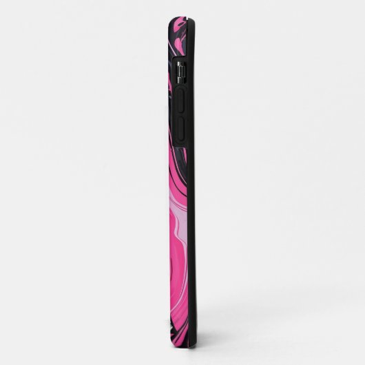 Girly Pinky Marble Case-Mate iPhoneケース (裏面/左)