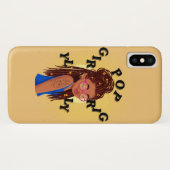 Girly pop locs phone case Case-Mate iPhoneケース (裏面(横))