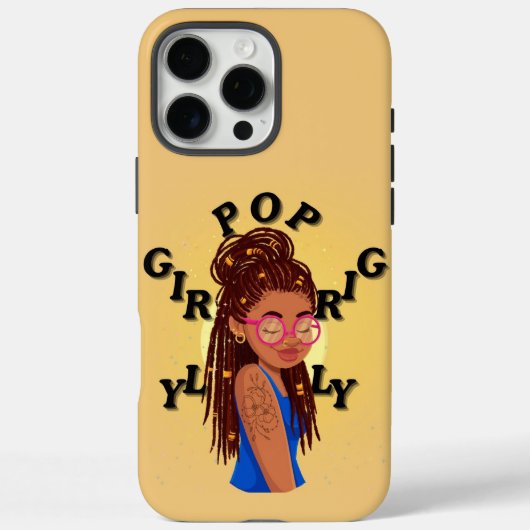 Girly pop locs phone case Case-Mate iPhoneケース (裏面)