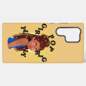 Girly pop locs phone case  samsung galaxyケース (裏面横)