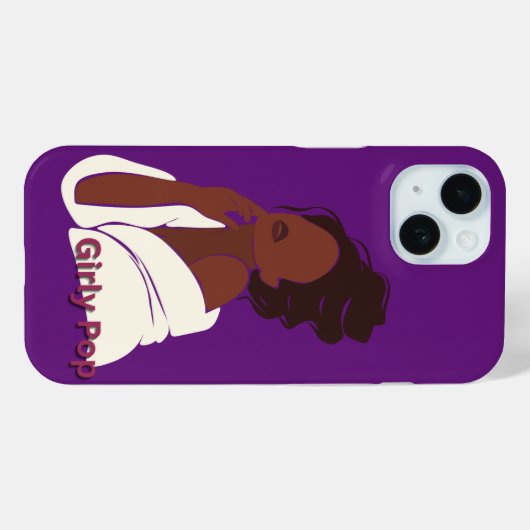 Girly pop phone case Case-Mate iPhoneケース (裏面 (横))