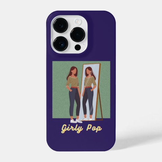 Girly pop phone case iPhoneケース (裏面)
