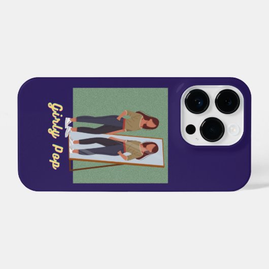 Girly pop phone case iPhoneケース (裏面横)