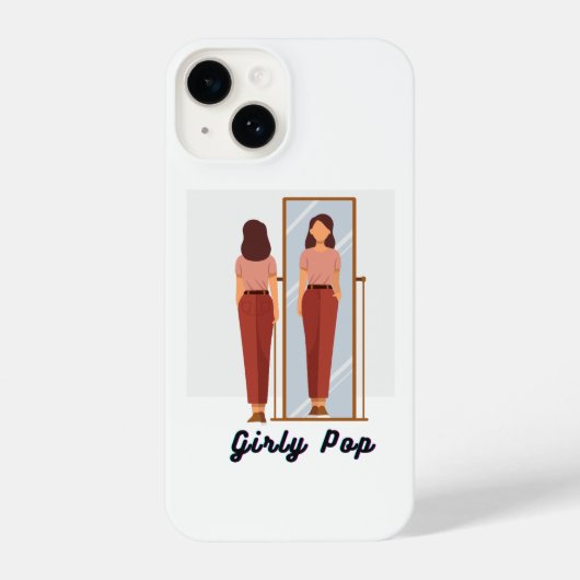 Girly pop phone case iPhoneケース (裏面)