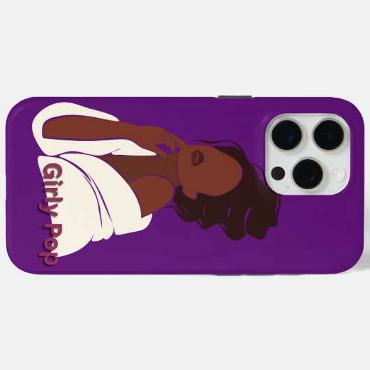 Girly pop phone case iphone 15 pro max Case-Mate iPhoneケース (裏面 (横))
