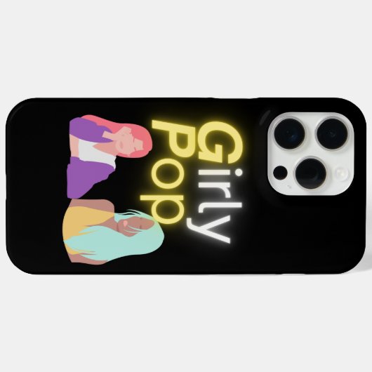 Girly pop phone Case-Mate iPhoneケース (裏面 (横))