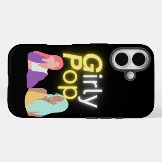 Girly pop phone Case-Mate iPhoneケース (裏面 (横))