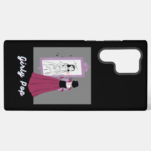 Girly pop phone case samsung galaxyケース (裏面横)