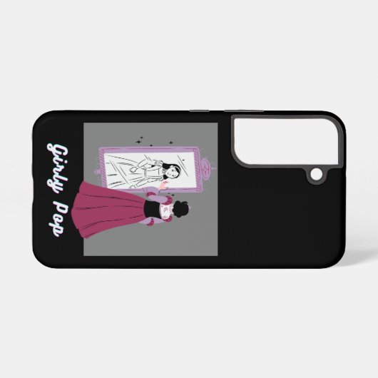 Girly pop phone case samsung galaxyケース (裏面横)