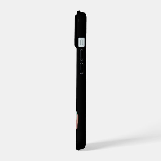 Girly pop phone  iPhone 15ケース (左側面)