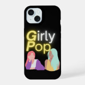Girly pop phone  iPhone 15ケース (裏面)