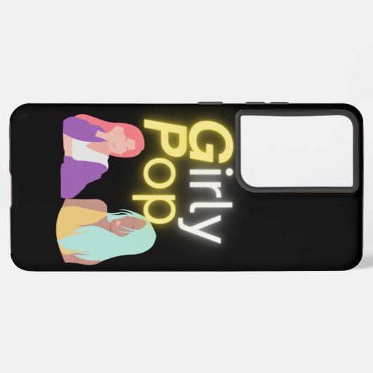 Girly pop phone samsung galaxyケース (裏面横)