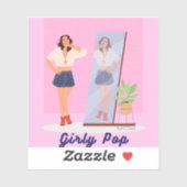 Girly pop stickers シール (シート)